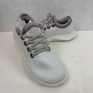 Allbirds Tree Dasher 2 Sneakers Blizzard and Zen Mauve Sz. 10 NWOT